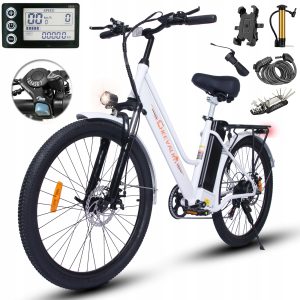 Rower elektryczny Męski/Damski CHEEVALRY C26 250W 36V15AH 100KM 26" E-BIKE